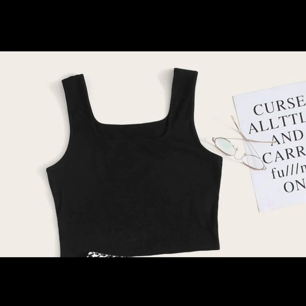 🆕SHEIN plus rib-knit tank top!🖤